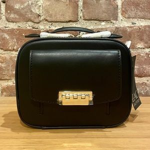 ZAC Zac Pose Earthette Leather Crossbody Bag in Black - NWT